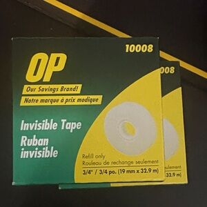 OP Invisible Tape refills x2